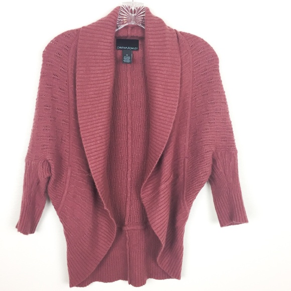 Cynthia Rowley Angora Shrug Sweater M - Picture 1 of 6